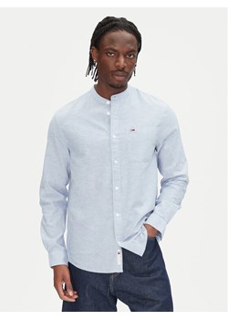 Tommy Jeans Koszula DM0DM20876 Niebieski Regular Fit ze sklepu MODIVO w kategorii Koszule męskie - zdjęcie 182651779