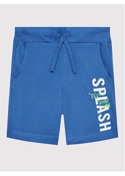 United Colors Of Benetton Szorty sportowe 3096C900Z Niebieski Regular Fit ze sklepu MODIVO w kategorii Spodenki chłopięce - zdjęcie 182651787