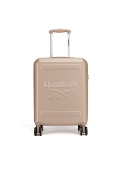 Reebok Walizka kabinowa RBK-WAL-023-CCC-S Beżowy ze sklepu MODIVO w kategorii Walizki - zdjęcie 182651798