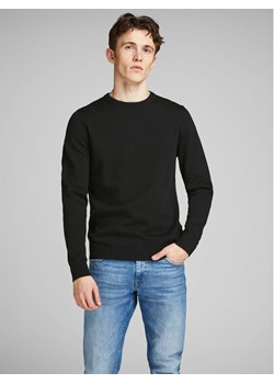 Jack&Jones Sweter Basic 12137190 Czarny Regular Fit ze sklepu MODIVO w kategorii Swetry męskie - zdjęcie 182651816