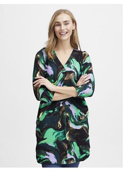 Fransa Sukienka koszulowa 20612138 Zielony Regular Fit ze sklepu MODIVO w kategorii Sukienki - zdjęcie 182651819