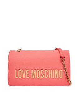 LOVE MOSCHINO Torebka JC4192PP1MKD0464 Koralowy ze sklepu MODIVO w kategorii Kopertówki - zdjęcie 182651895