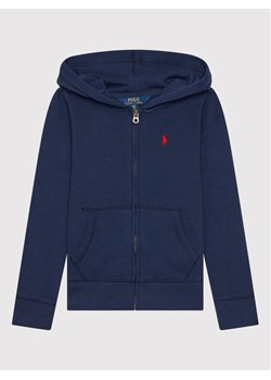Polo Ralph Lauren Bluza 313833560015 Granatowy Regular Fit ze sklepu MODIVO w kategorii Bluzy chłopięce - zdjęcie 182651968