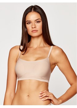 Chantelle Biustonosz top Soft Stretch C16A20 Beżowy ze sklepu MODIVO w kategorii Biustonosze - zdjęcie 182652037