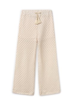 Mayoral Spodnie materiałowe 6535 Beżowy Relaxed Fit ze sklepu MODIVO w kategorii Spodnie dziewczęce - zdjęcie 182652105