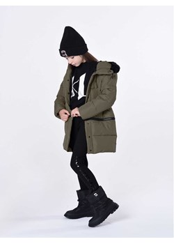 Karl Lagerfeld Kids Legginsy Z14213 D Czarny Slim Fit ze sklepu MODIVO w kategorii Spodnie dziewczęce - zdjęcie 182652288