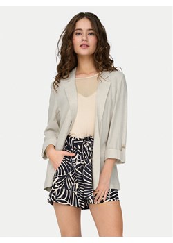 ONLY Marynarka Siesta 15322274 Beżowy Loose Fit ze sklepu MODIVO w kategorii Marynarki damskie - zdjęcie 182652335