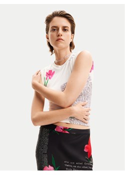 Desigual T-Shirt Mirna 24SWTK10 Biały Slim Fit ze sklepu MODIVO w kategorii Bluzki damskie - zdjęcie 182652377