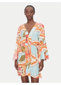 Maaji Sukienka plażowa Floral Groove Joy PT2472CPO010 Kolorowy Relaxed Fit ze sklepu MODIVO w kategorii Odzież plażowa - zdjęcie 182652416
