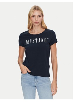 Mustang T-Shirt Alma 1013933 Granatowy Regular Fit ze sklepu MODIVO w kategorii Bluzki damskie - zdjęcie 182652427