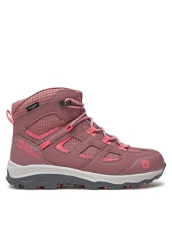 Jack Wolfskin Trekkingi VOJO TEXAPORE MID 4042181-2197 S Różowy ze sklepu MODIVO w kategorii Buty trekkingowe dziecięce - zdjęcie 182652479