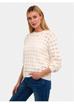 Kaffe Sweter Elena 10508195 Écru Regular Fit ze sklepu MODIVO w kategorii Swetry damskie - zdjęcie 182652679
