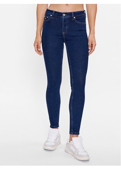 Tommy Jeans Jeansy Nora DW0DW16008 Granatowy Skinny Fit ze sklepu MODIVO w kategorii Jeansy damskie - zdjęcie 182652689