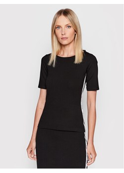 Hugo Bluzka Darvela 50481863 Czarny Slim Fit ze sklepu MODIVO w kategorii Bluzki damskie - zdjęcie 182652886