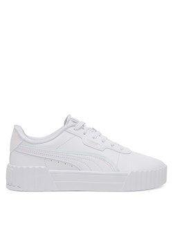 Puma Sneakersy Carina 3.0 Holo 2.0 Jr 402280 01 Biały ze sklepu MODIVO w kategorii Buty sportowe dziecięce - zdjęcie 182652987