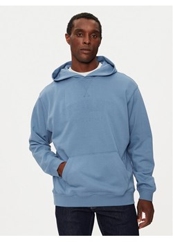 New Balance Bluza MT43500 Niebieski Regular Fit ze sklepu MODIVO w kategorii Bluzy męskie - zdjęcie 182653107