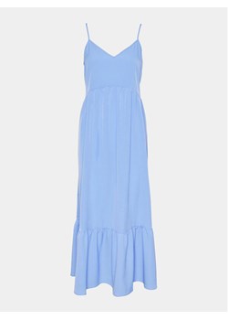 Pieces Sukienka letnia Sade 17146543 Niebieski Wide Fit ze sklepu MODIVO w kategorii Sukienki - zdjęcie 182653169