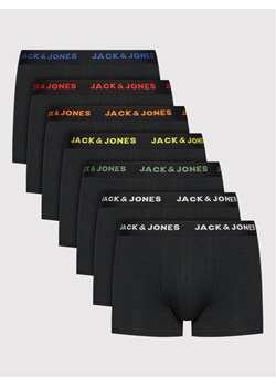 Jack&Jones Komplet 7 par bokserek Basic 12165587 Czarny ze sklepu MODIVO w kategorii Majtki męskie - zdjęcie 182653258