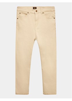 Lee Jeansy Daren Twill LEE0013 Beżowy Regular Fit ze sklepu MODIVO w kategorii Spodnie chłopięce - zdjęcie 182653308