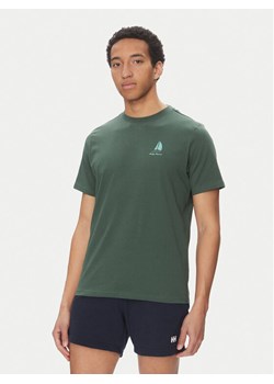 Helly Hansen T-Shirt Shoreline 54601 Zielony Regular Fit ze sklepu MODIVO w kategorii T-shirty męskie - zdjęcie 182653386