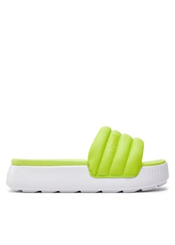 Puma Klapki Karmen Slide Puffy Wns 395399-04 Zielony ze sklepu MODIVO w kategorii Klapki damskie - zdjęcie 182653408