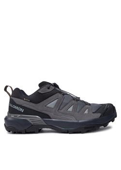 Salomon Sneakersy X Ultra 360 Leather Gore-Tex L47571400 Szary ze sklepu MODIVO w kategorii Buty sportowe męskie - zdjęcie 182653418
