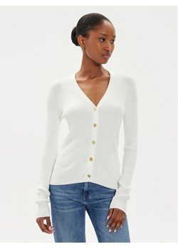 JOOP! Kardigan 58 JW243KN315 30042798 Écru Slim Fit ze sklepu MODIVO w kategorii Swetry damskie - zdjęcie 182653448