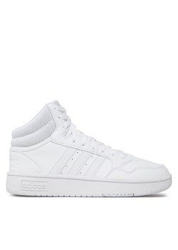 adidas Sneakersy Hoops 3.0 Mid Lifestyle Basketball Classic Vintage ID9838 Biały ze sklepu MODIVO w kategorii Buty sportowe męskie - zdjęcie 182653469