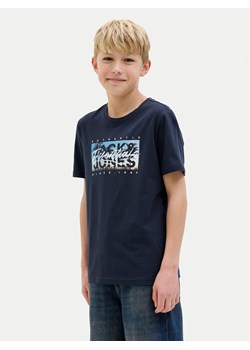 Jack&Jones Junior T-Shirt Colton 12269809 Granatowy Regular Fit ze sklepu MODIVO w kategorii T-shirty chłopięce - zdjęcie 182653555