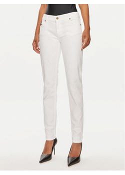 Versace Jeans Couture Jeansy 76HAB5K1 Biały Skinny Fit ze sklepu MODIVO w kategorii Jeansy damskie - zdjęcie 182653566