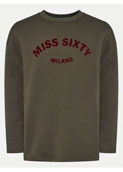Miss Sixty Bluza 6L4TJ1740000 Khaki Relaxed Fit ze sklepu MODIVO w kategorii Bluzy damskie - zdjęcie 182653597