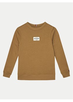 Tommy Hilfiger Bluza KB0KB09315 Brązowy Regular Fit ze sklepu MODIVO w kategorii Bluzy chłopięce - zdjęcie 182653615