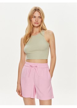 JDY Top Sofia 15275093 Zielony Cropped Fit ze sklepu MODIVO w kategorii Bluzki damskie - zdjęcie 182653655