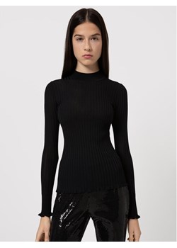 Hugo Golf Starri 50442214 Czarny Slim Fit ze sklepu MODIVO w kategorii Swetry damskie - zdjęcie 182653746