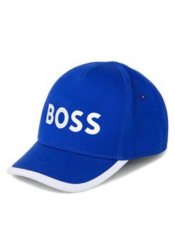 Boss Czapka z daszkiem J50977 Niebieski - id: 0000303881078 - marki BOSS HUGO BOSS - 182653819 Boss Czapka z daszkiem J50977 Niebieski ze sklepu MODIVO w kategorii Czapki dziecięce - zdjęcie 182653819