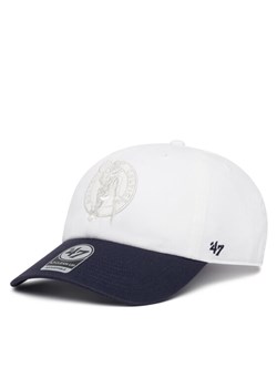 47 Brand Czapka z daszkiem Boston Celtics Tommy Hilfiger Courtside '47 Clean Up THCCU172GWL Biały ze sklepu MODIVO w kategorii Czapki z daszkiem męskie - zdjęcie 182653917