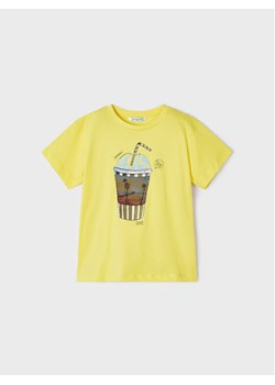 Mayoral T-Shirt 3014 Żółty Regular Fit ze sklepu MODIVO w kategorii T-shirty chłopięce - zdjęcie 182653919