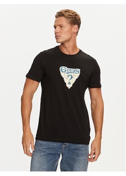 Guess T-Shirt M4BI44 I3Z14 Czarny Slim Fit ze sklepu MODIVO w kategorii T-shirty męskie - zdjęcie 182654058