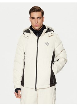 Guess Kurtka narciarska M4PL3U WH0K0 Écru Regular Fit ze sklepu MODIVO w kategorii Kurtki męskie - zdjęcie 182654109