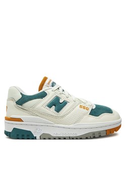 New Balance Sneakersy BB550VRA Biały ze sklepu MODIVO w kategorii Buty sportowe męskie - zdjęcie 182654119
