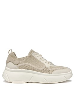 Geox Sneakersy D Nebula 2.0 X D55NHA 09T22 C6738 Beżowy ze sklepu MODIVO w kategorii Buty sportowe damskie - zdjęcie 182654185