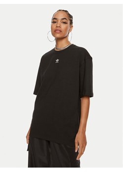 adidas T-Shirt Essentials Boyfriend IY7321 Czarny Oversize ze sklepu MODIVO w kategorii Bluzki damskie - zdjęcie 182654266