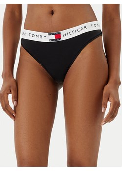 Tommy Hilfiger Stringi UW0UW06039 Czarny ze sklepu MODIVO w kategorii Majtki damskie - zdjęcie 182654359