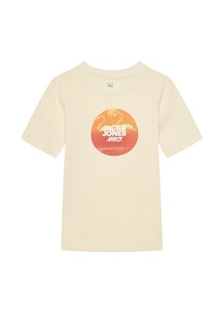 Jack&Jones Junior T-Shirt Varenna 12278349 Écru Regular Fit ze sklepu MODIVO w kategorii T-shirty chłopięce - zdjęcie 182654417