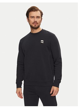 KARL LAGERFELD Bluza 705710 551900 Granatowy Regular Fit ze sklepu MODIVO w kategorii Bluzy męskie - zdjęcie 182654427