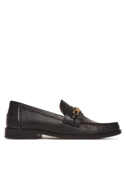 TWINSET Mokasyny 251TCP130 Czarny ze sklepu MODIVO w kategorii Mokasyny damskie - zdjęcie 182654449