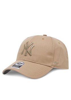 47 Brand Czapka z daszkiem MLB New York Yankees Raised Basic '47 MVP B-RAC17CTP Khaki ze sklepu MODIVO w kategorii Czapki dziecięce - zdjęcie 182654457