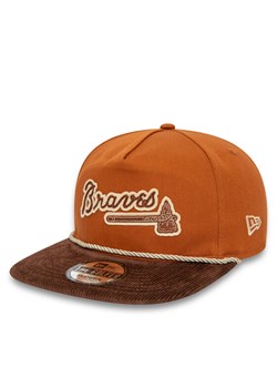 New Era Czapka z daszkiem Cord Golfer Braves 60435053 Brązowy ze sklepu MODIVO w kategorii Czapki z daszkiem męskie - zdjęcie 182654577