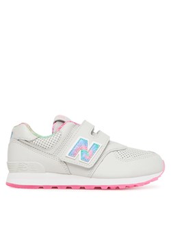 New Balance Sneakersy PV574KL Szary ze sklepu MODIVO w kategorii Buty sportowe dziecięce - zdjęcie 182654608