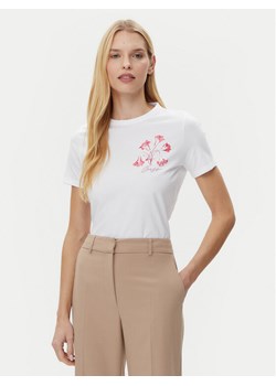 BOSS T-Shirt C_Elogo 50535322 Biały Regular Fit ze sklepu MODIVO w kategorii Bluzki damskie - zdjęcie 182654617